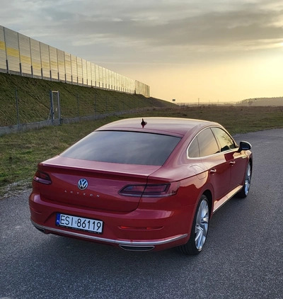 Volkswagen Arteon cena 120000 przebieg: 65021, rok produkcji 2019 z Warszawa małe 79
